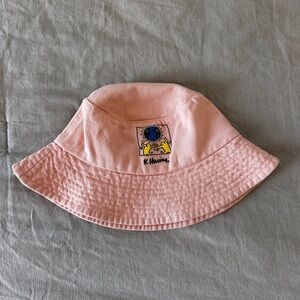 Keith Haring Pink Bucket Hat